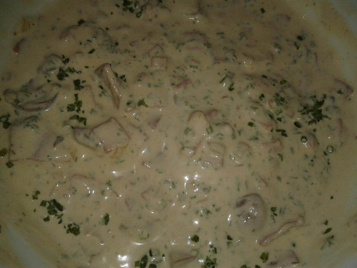 Schinken Sahne Soße - einfach - 178 kcal/100g