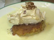 Schwäbische Apfelküchlein auf hausgemachter Vanillesoße und Wallnusseis (Ute Ohoven) - Rezept - Bild Nr. 314