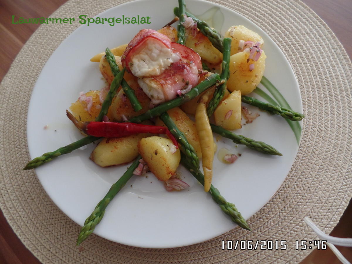 Bilder für Lauwarmer Spargel-Salat - Rezept