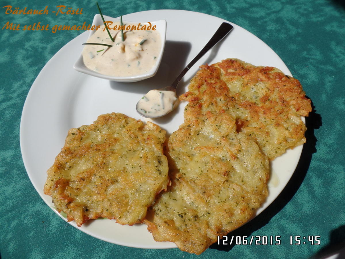 Bärlauch-Rösti - Rezept - Bild Nr. 326