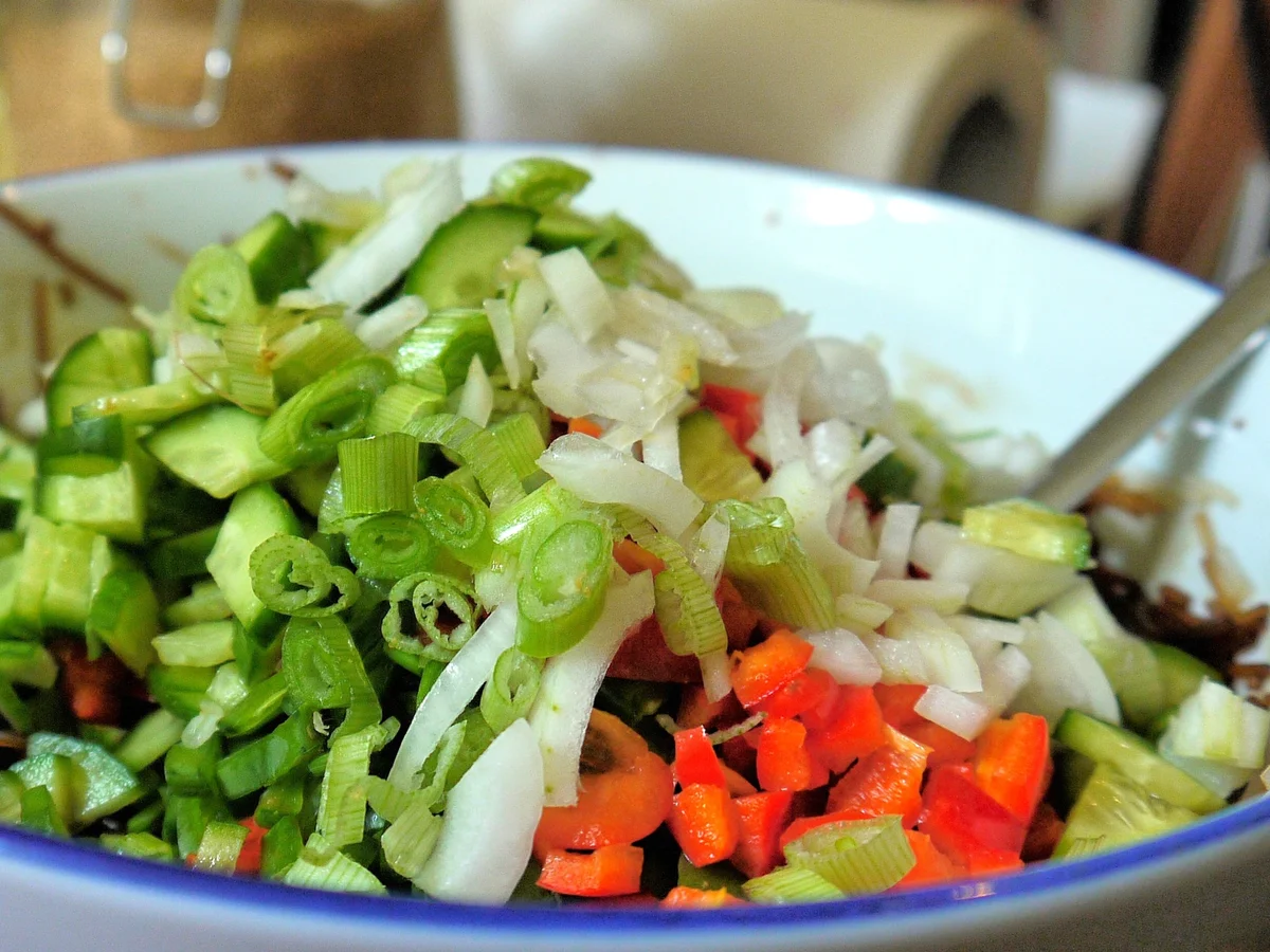 Glasnudelsalat mit Teriyaki-Rindfleisch - Rezept - Bild Nr. 346