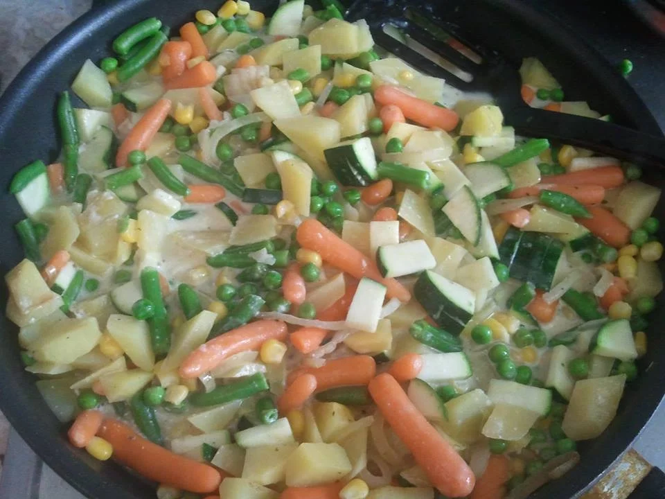 Bunte Gemüsepfanne  - Rezept - Bild Nr. 328