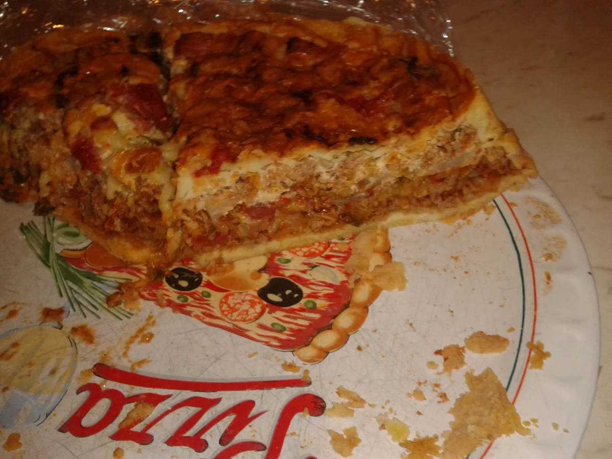 Rezept: Wirsing-Hacktorte Bild Nr. 477 Wirsing-Hacktorte - Rezept - Bild Nr. 477