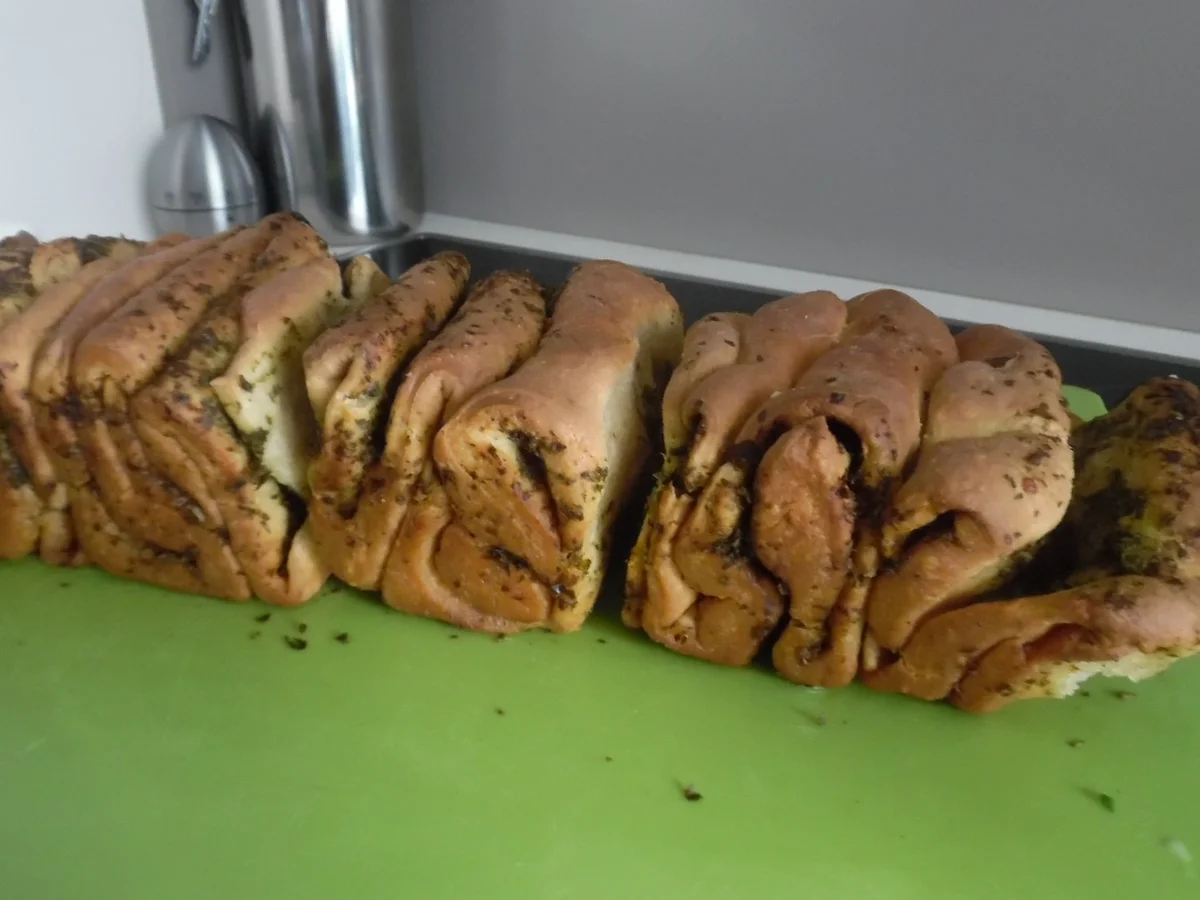 Mediterranes Fächerbrot - Rezept - Bild Nr. 332