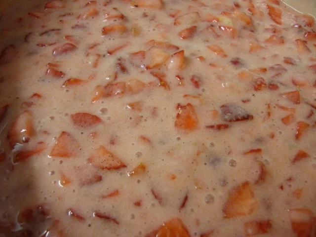 Rezept: Erdbeer - Bananen Marmelade Bild Nr. 340 Erdbeer - Bananen Marmelade - Rezept - Bild Nr. 340