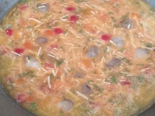 Omlett mit Garnelen, Cherrytomaten und Petersilie vom Feinsten - Rezept - Bild Nr. 335