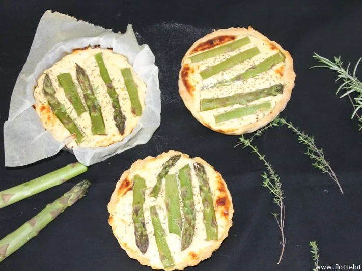 Rezept: Grüne Spargeltarte Bild Nr. 345 Grüne Spargeltarte - Rezept - Bild Nr. 345