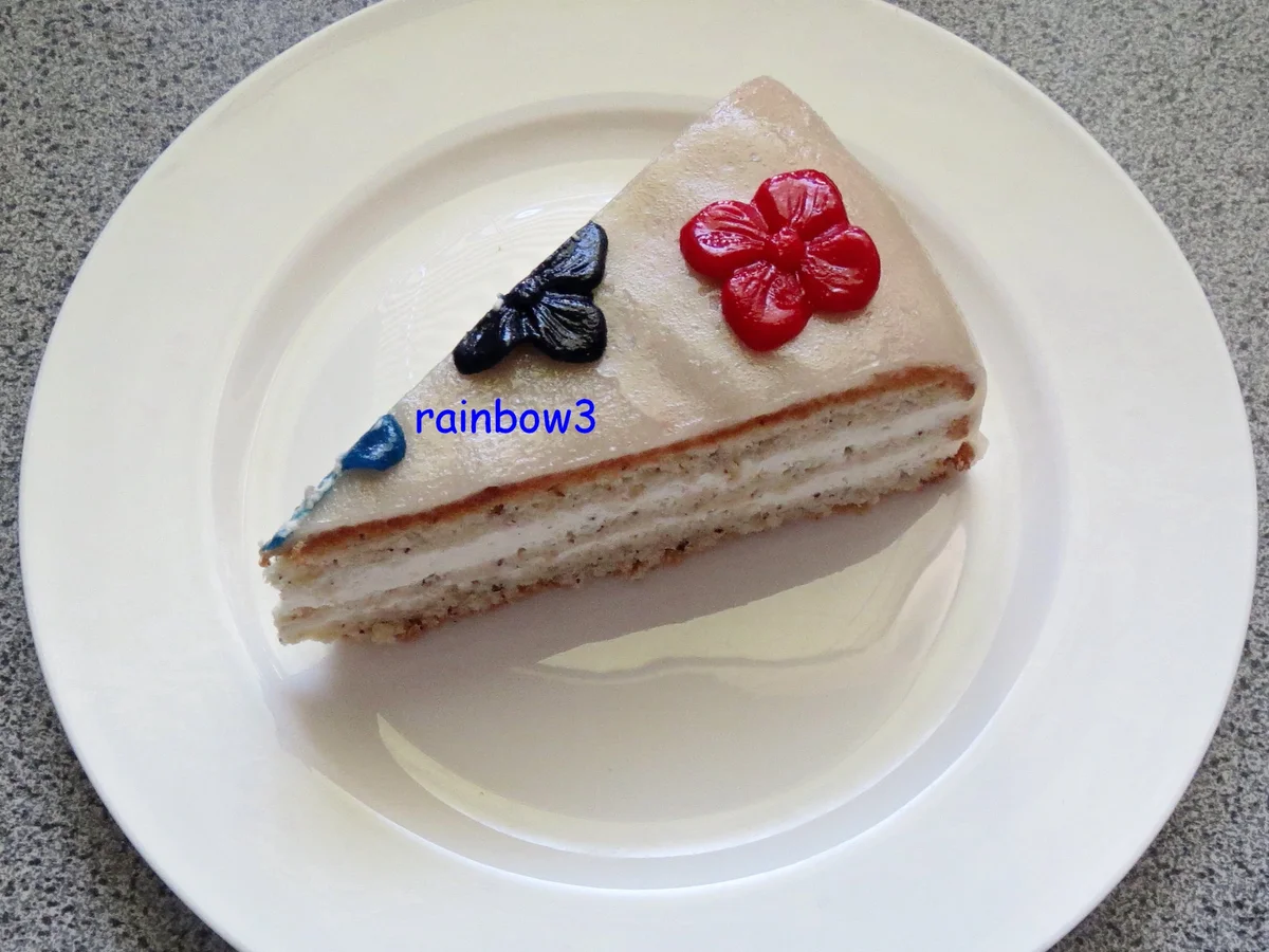 Backen: Nuss-Sahne-Torte - Rezept - Bild Nr. 368