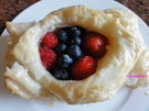 Blätterteig:   BEERENAUSWAHL auf Vanille-Pudding - Rezept - Bild Nr. 367