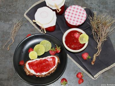 Erdbeer-Limetten-Marmelade - Rezept - Bild Nr. 367