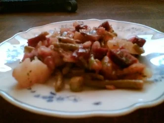 Rezept: Kartoffelsalat mit Matjes Kartoffelsalat mit Matjes - Rezept