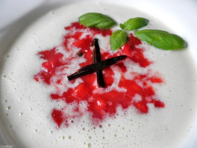 Spargel - Vanille - Schaumsuppe ... mit Erdbeer - Chutney ... - Rezept - Bild Nr. 373