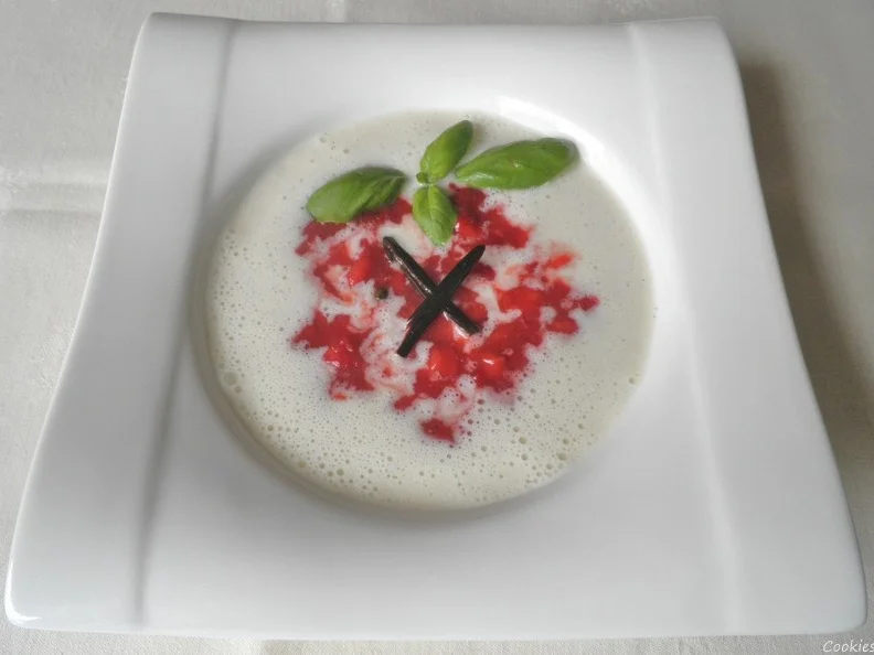 Spargel - Vanille - Schaumsuppe ... mit Erdbeer - Chutney ... - Rezept - Bild Nr. 375