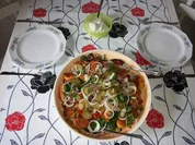 Hähnchennugget's Stroganoff mit Reis und Zwiebel-Petersilien-Pickle - Rezept - Bild Nr. 401