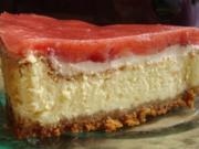 American Strawberry Cheesecake - Rezept