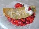 Rezept: Omelett mit beschwipsten Erdbeeren ... Bild Nr. 407 Omelett mit beschwipsten Erdbeeren ... - Rezept - Bild Nr. 407