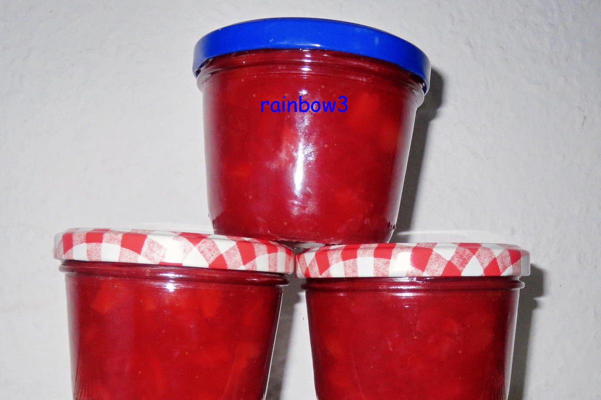 Einmachen: Erdbeer-Aprikosen-Marmelade - Rezept - Bild Nr. 456