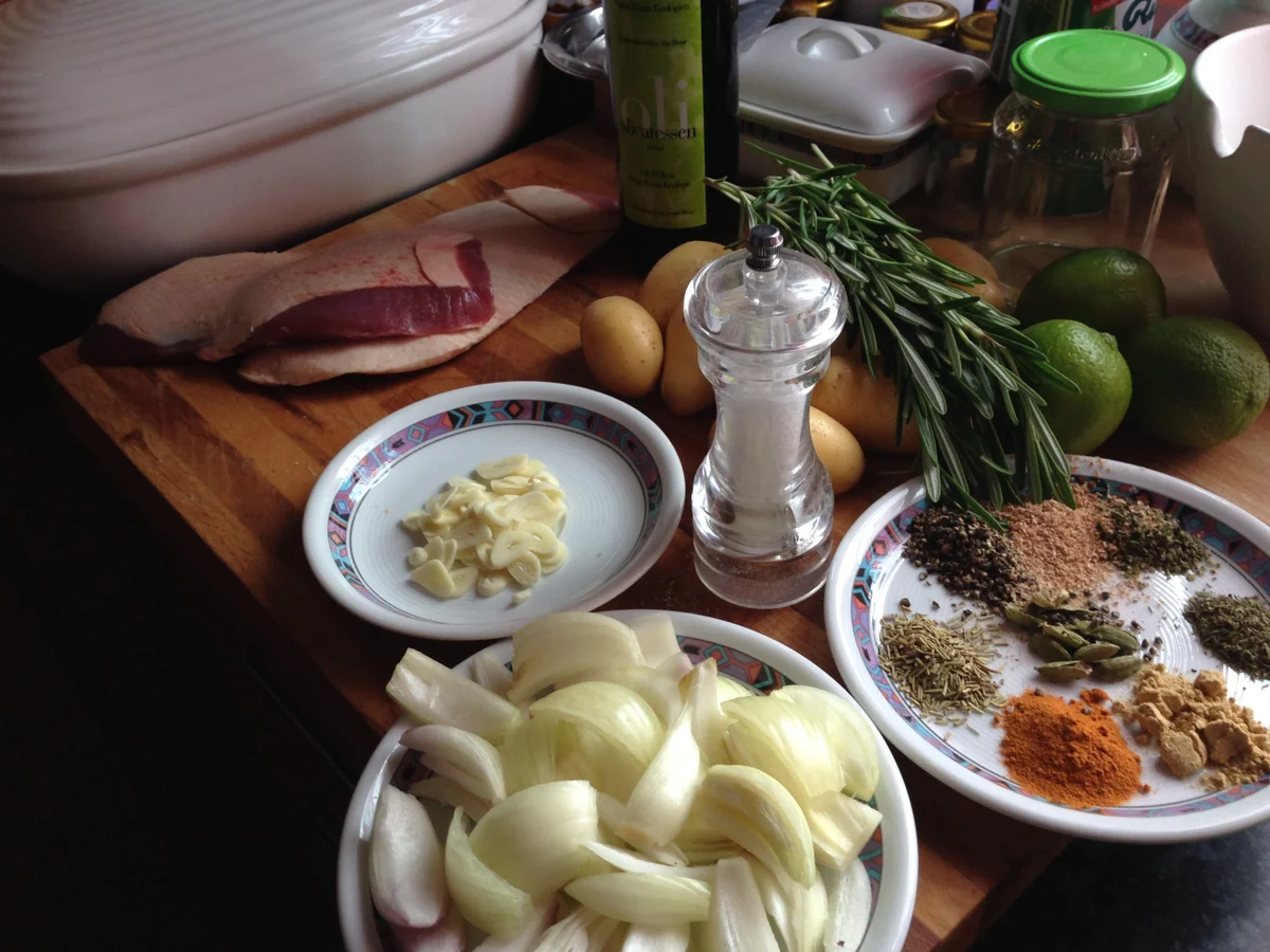 Rezept: Smoky Lemon Duck Bild Nr. 551 Smoky Lemon Duck - Rezept - Bild Nr. 551