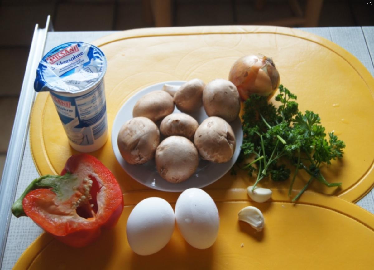 Champignon-Paprika-Omelett - Rezept - Bild Nr. 467