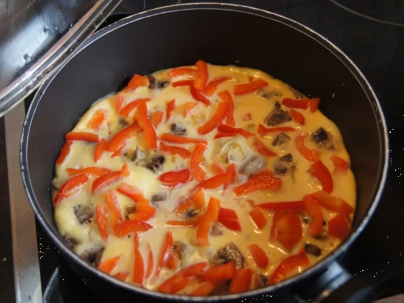 Champignon-Paprika-Omelett - Rezept - Bild Nr. 472