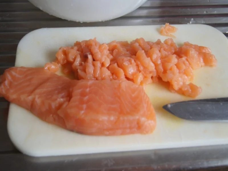 Lachsbuletten mit Gemüse Mix - Rezept - Bild Nr. 468