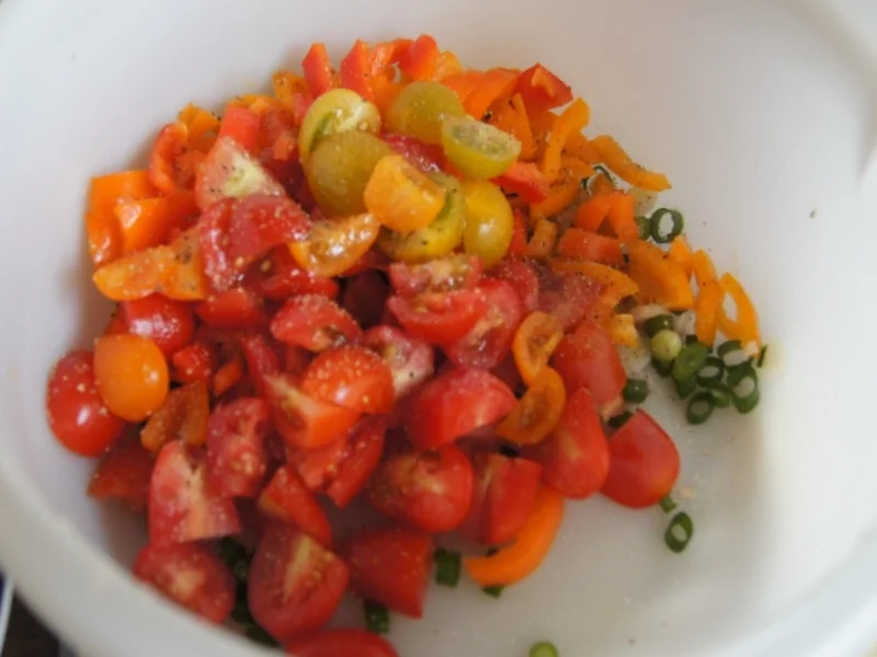 Lachsbuletten mit Gemüse Mix - Rezept - Bild Nr. 473