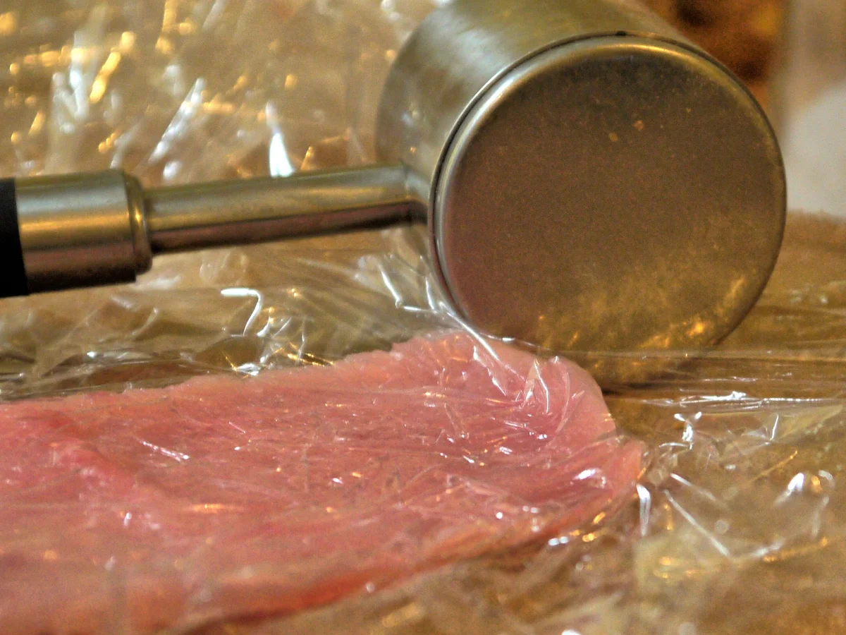 Piri-Piri-Schnitzelchen mit Knusprigem Kartoffel-Pecorino-Stampf - Rezept - Bild Nr. 502