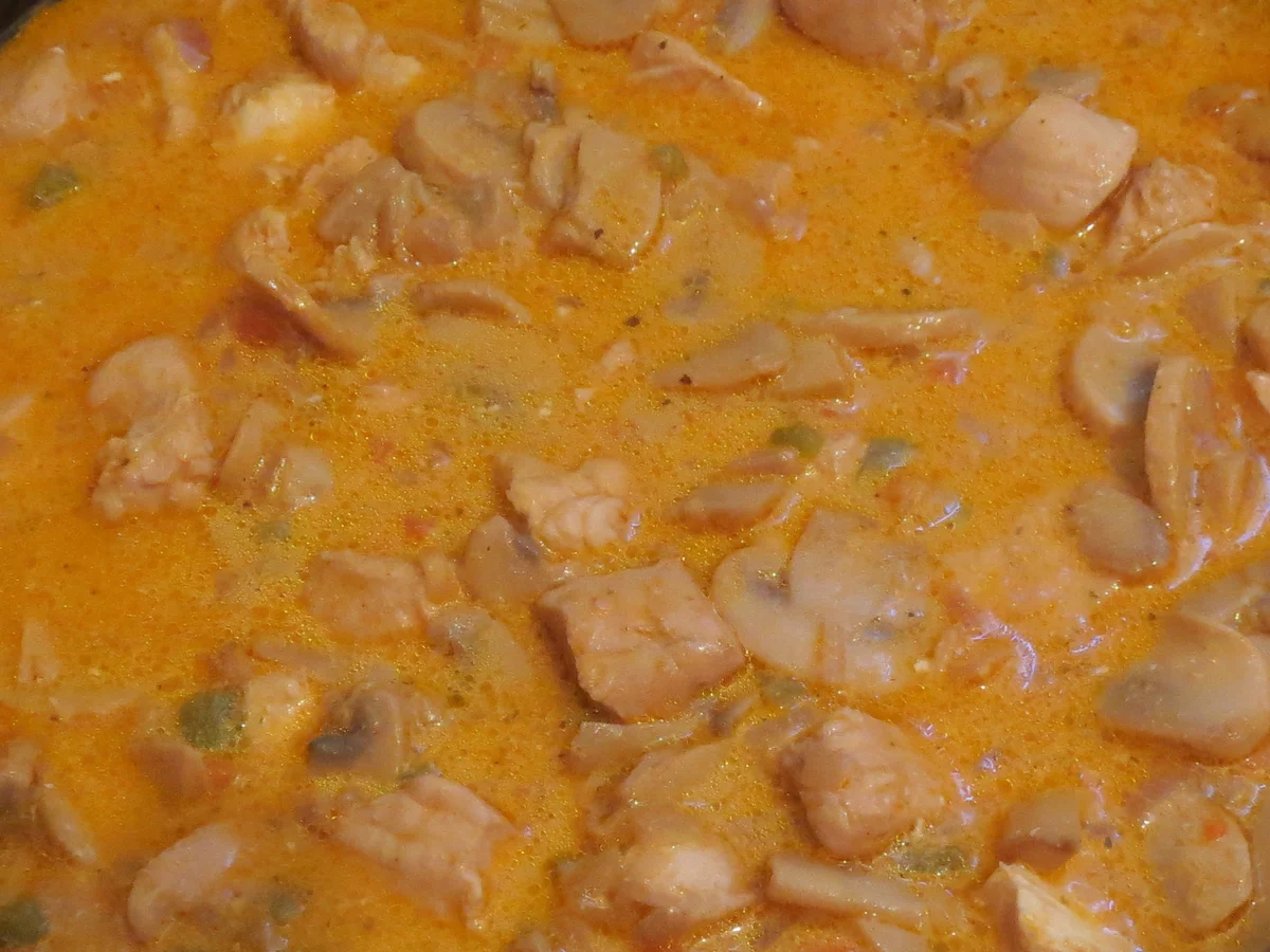 Rezept: Kochen: Hähnchen-Pfanne "Jäger Art" Bild Nr. 478 Kochen: Hähnchen-Pfanne "Jäger Art" - Rezept - Bild Nr. 478