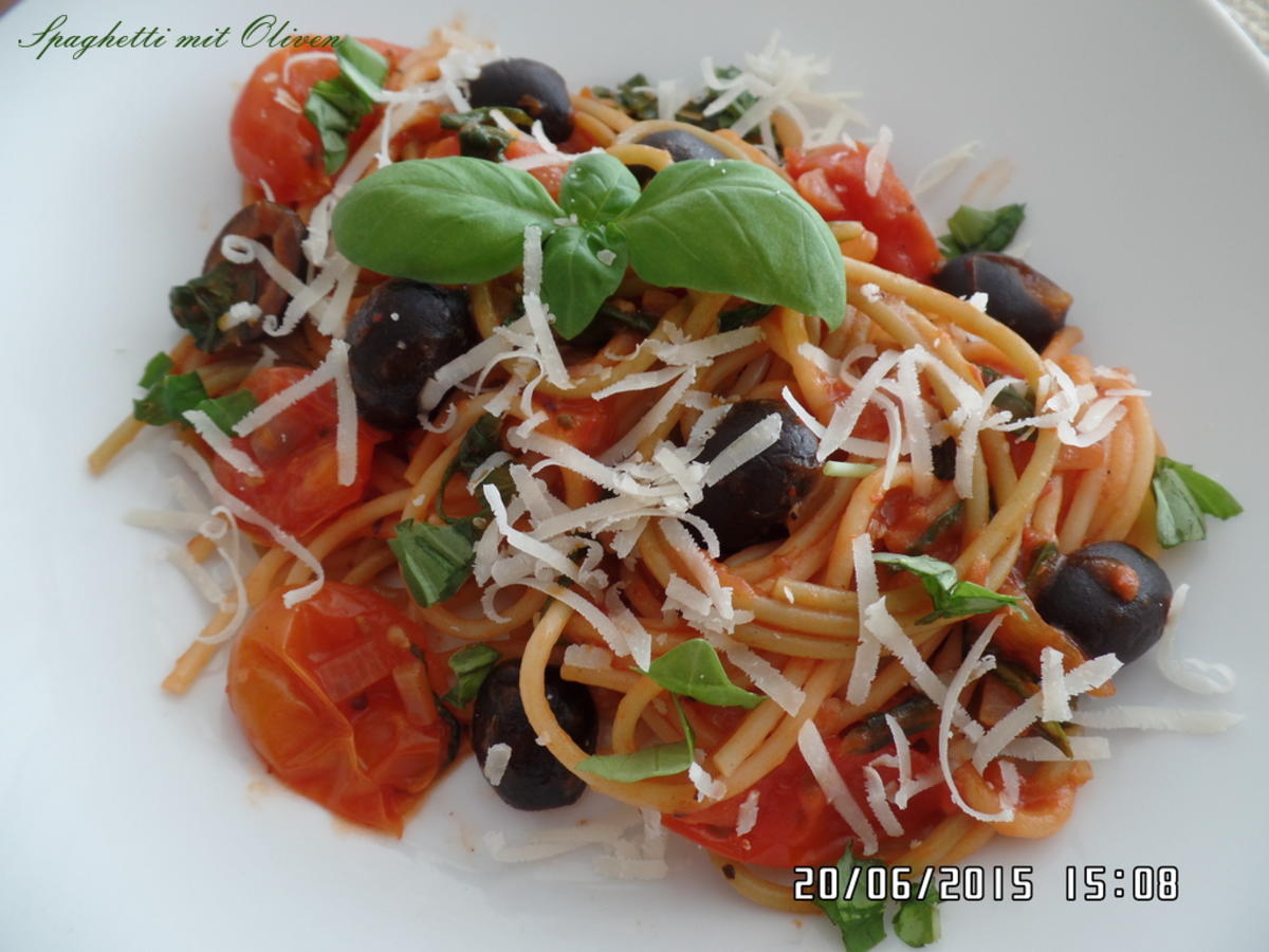 Spaghetti mit Oliven - Rezept - Bild Nr. 474