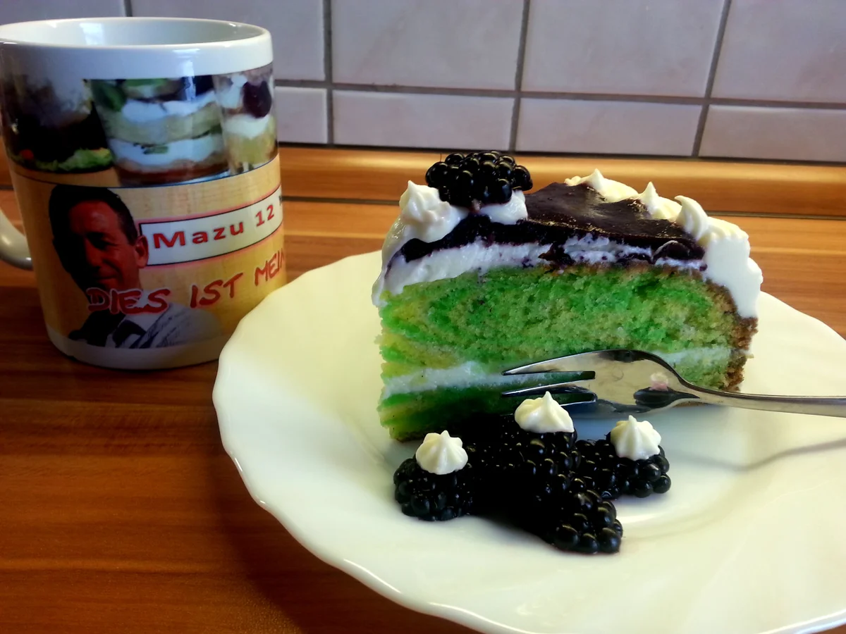 Mazu12-Brombeermus Torte ohne Butter und Sahne - Rezept - Bild Nr. 488