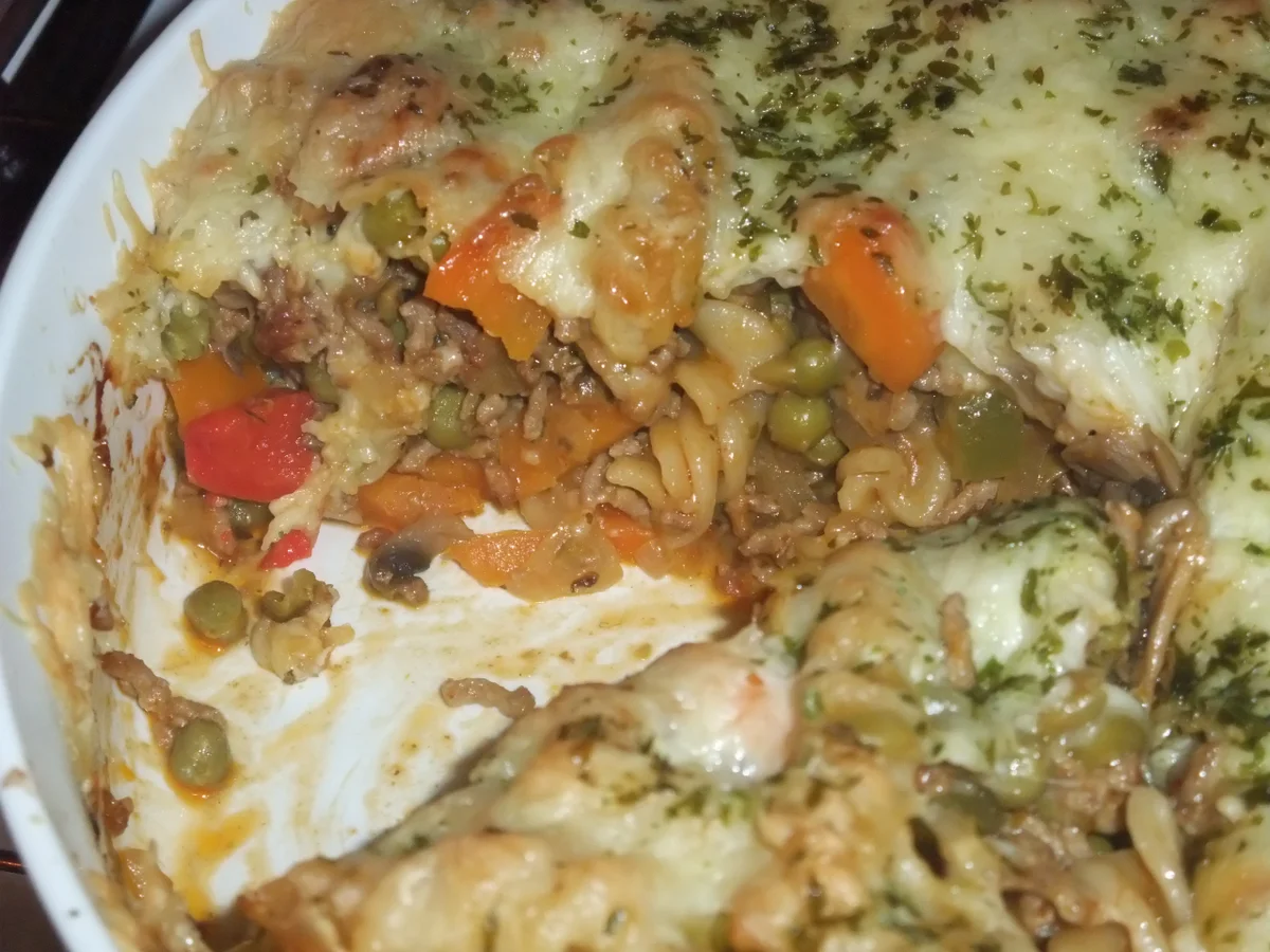 Überbackenes Gemüsehackfleisch - Rezept - Bild Nr. 497