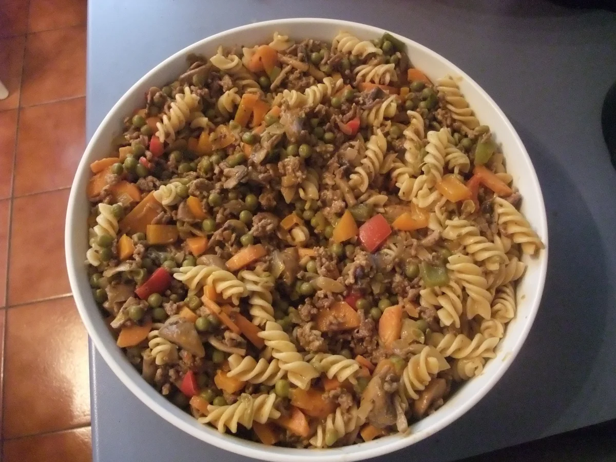 Überbackenes Gemüsehackfleisch - Rezept - Bild Nr. 515