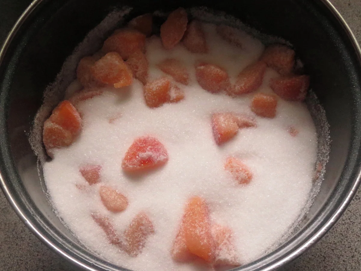 Rezept: Einmachen: Aprikosen-Marmelade (ohne Gelierzucker) Bild Nr. 519 Einmachen: Aprikosen-Marmelade (ohne Gelierzucker) - Rezept - Bild Nr. 519