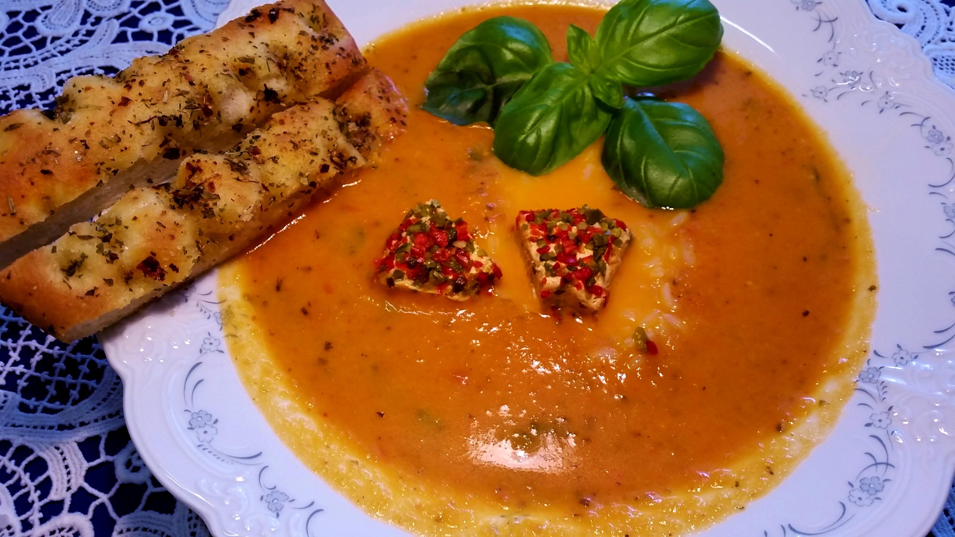 Bilder für Tomaten-Cremesuppe ... - Rezept