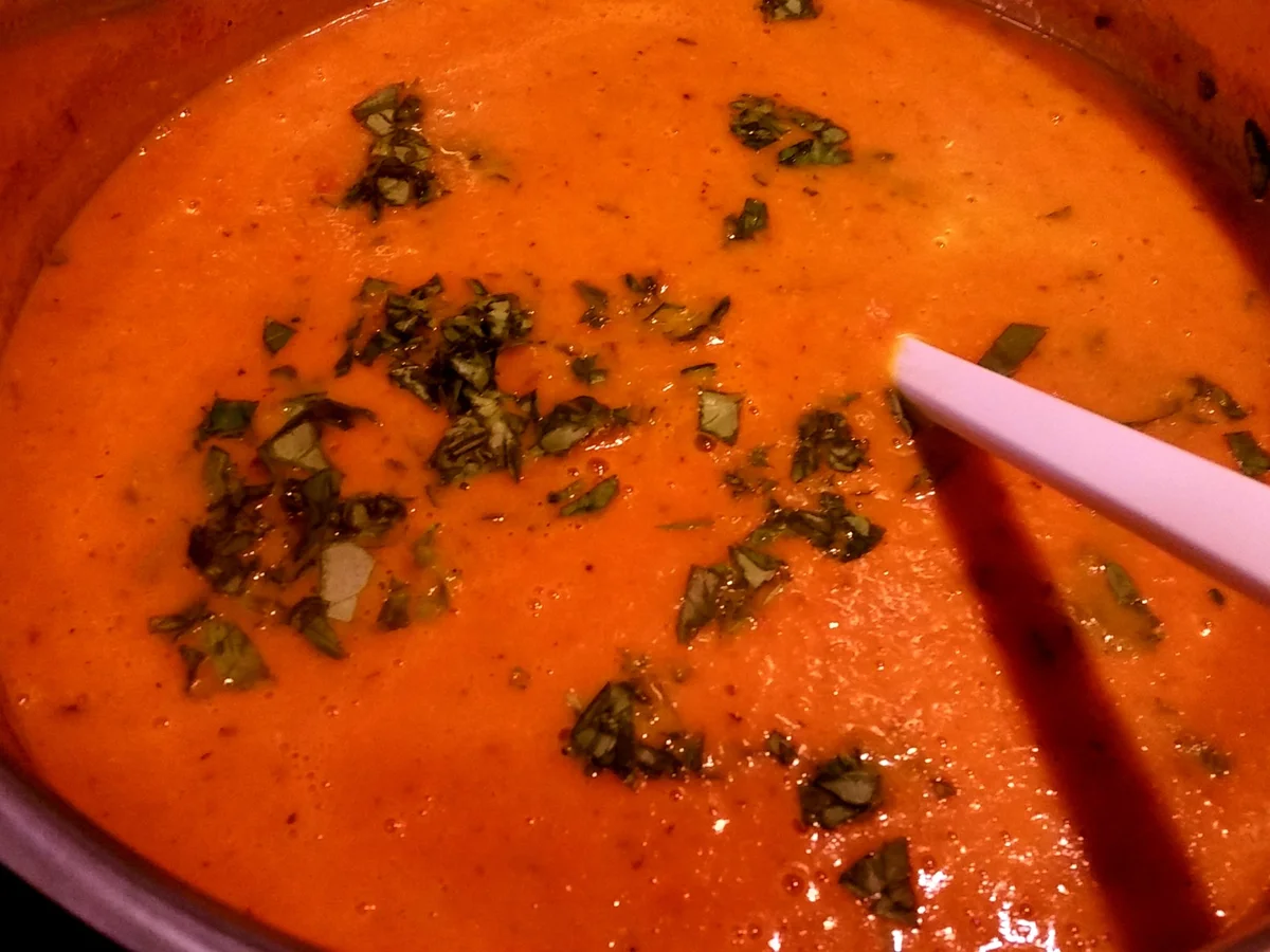 Tomaten-Cremesuppe ... - Rezept - Bild Nr. 525
