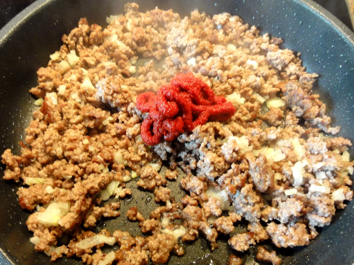 Nudeln:   MINI - PENNE - HACK - AUFLAUF - Rezept - Bild Nr. 521