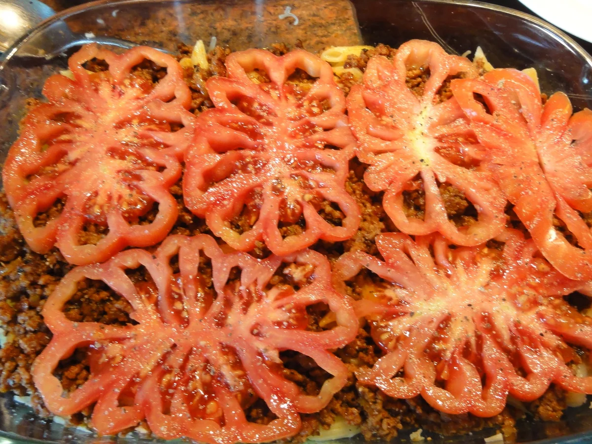 Nudeln:   MINI - PENNE - HACK - AUFLAUF - Rezept - Bild Nr. 525