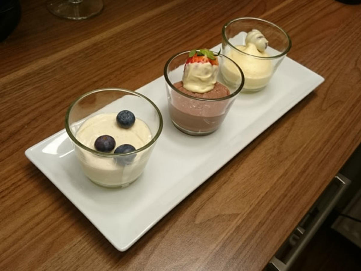 Bilder für Dreierlei Pudding - Rezept