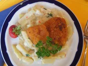 Mini-Hähnchen-Schnitzel auf Kohlrabi-Rahmgemüse - Rezept - Bild Nr. 533