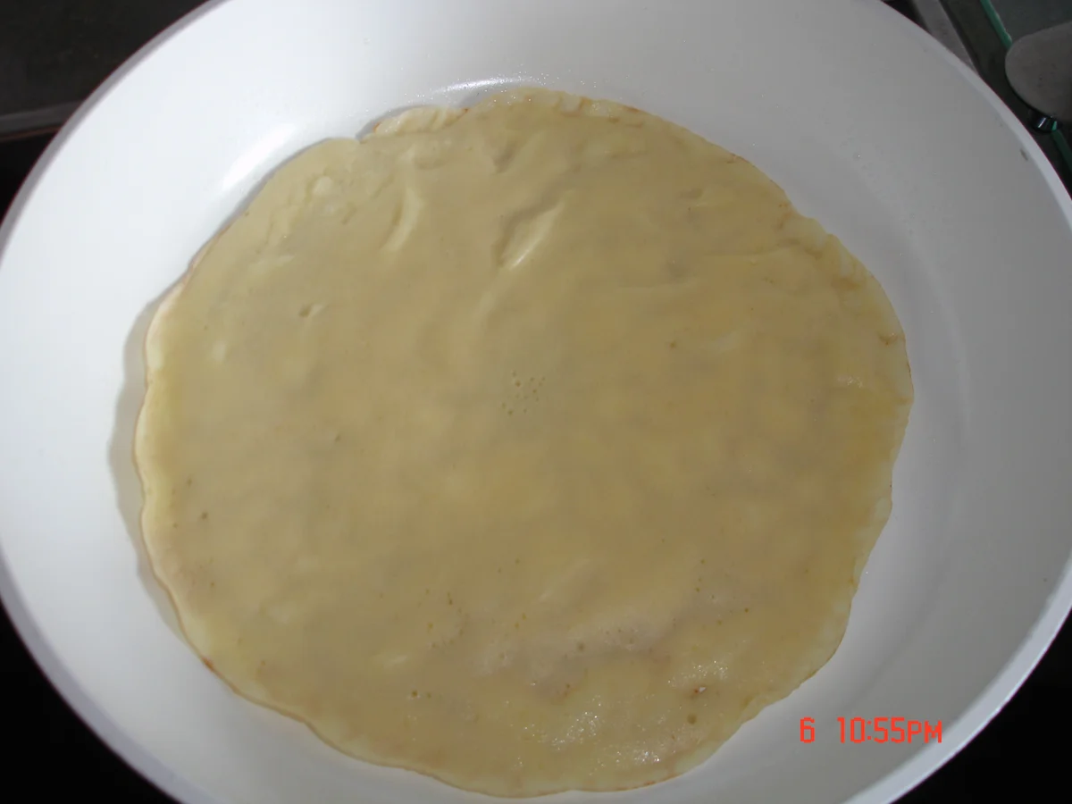 Rezept: Spargel in Pfannkuchen mit Schinken gerollt Bild Nr. 523 Spargel in Pfannkuchen mit Schinken gerollt - Rezept - Bild Nr. 523