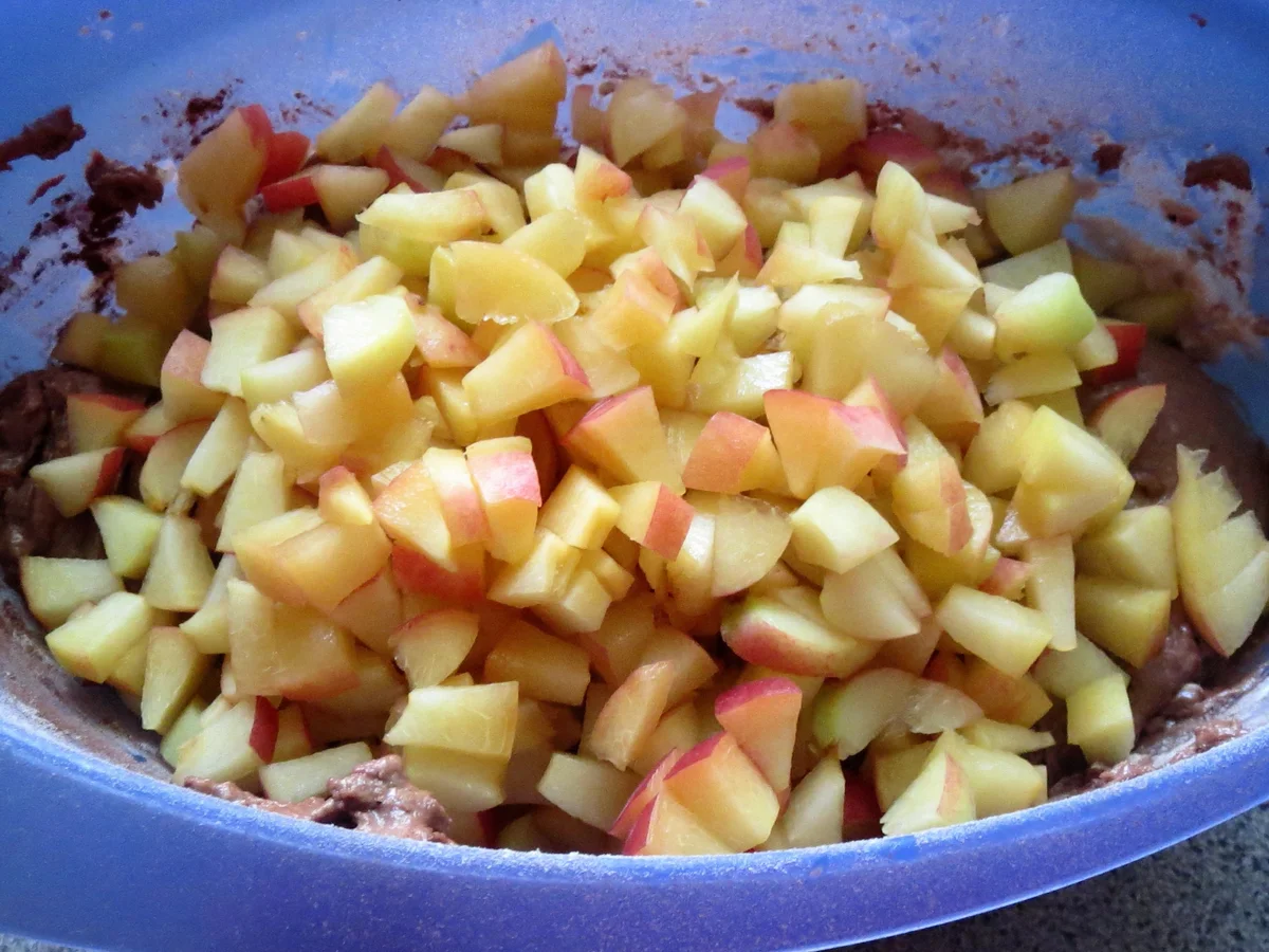 Rezept: Backen: Mini-Schoko-Aprikosen-Kuchen Bild Nr. 557 Backen: Mini-Schoko-Aprikosen-Kuchen - Rezept - Bild Nr. 557