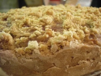 Kuchen: Himbeer-Apfel-Streußel Kuchen - Rezept