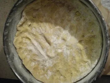 Kuchen: Himbeer-Apfel-Streußel Kuchen - Rezept