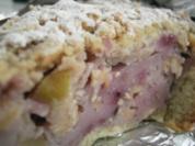 Kuchen: Himbeer-Apfel-Streußel Kuchen - Rezept