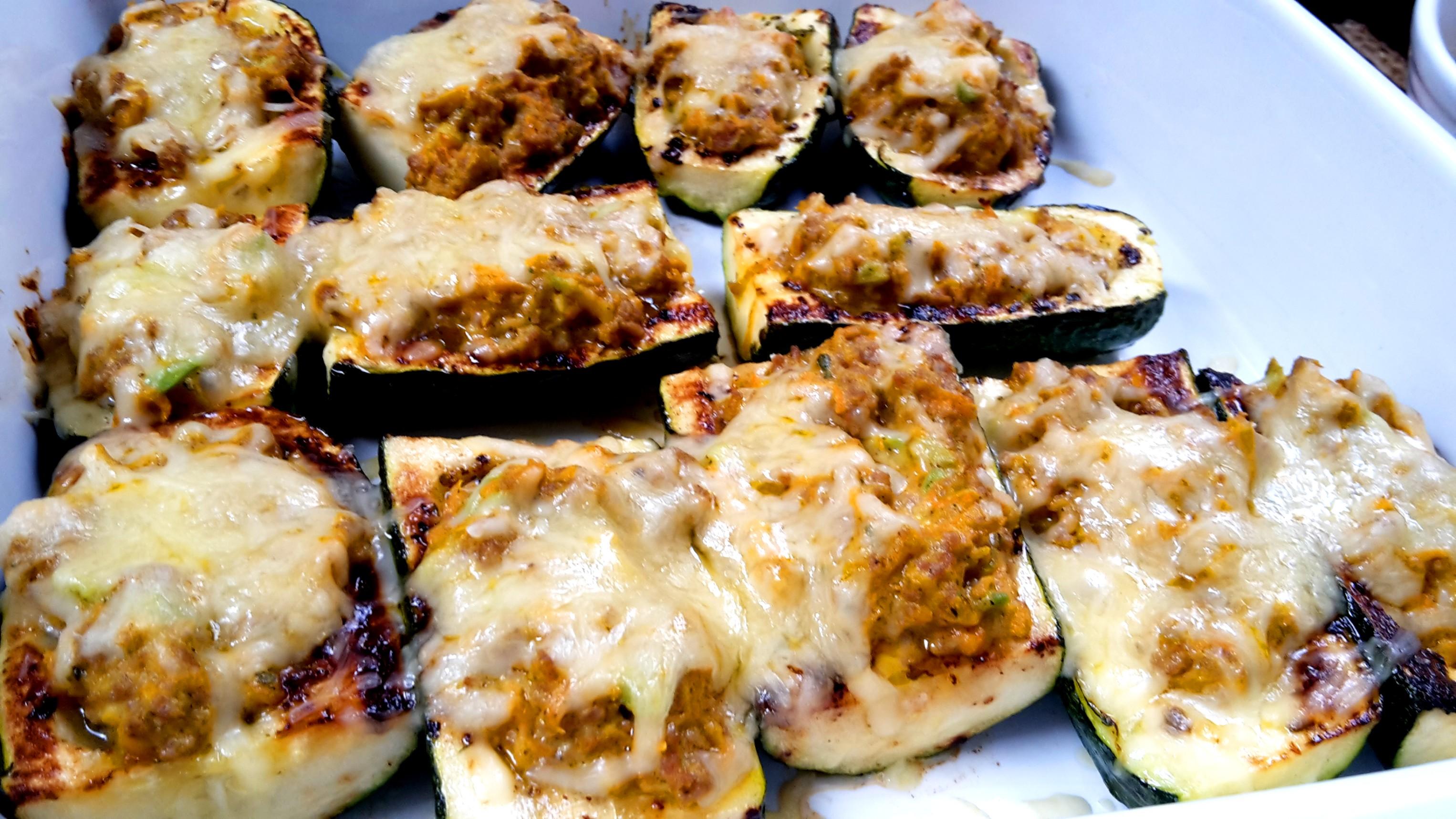 Zucchini - Schiffchen - Rezept Durch PS_FoodHeaven