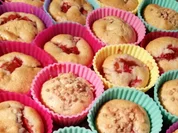 Erdbeer - Rhabarber - Muffins  <3 - Rezept - Bild Nr. 550