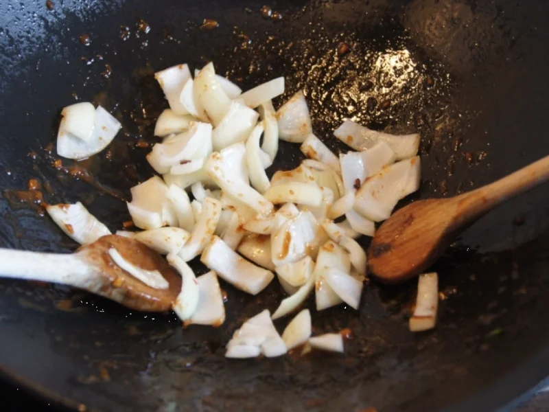 Rindfleisch-Brokkoli-Wok mit Reis - Rezept - Bild Nr. 556
