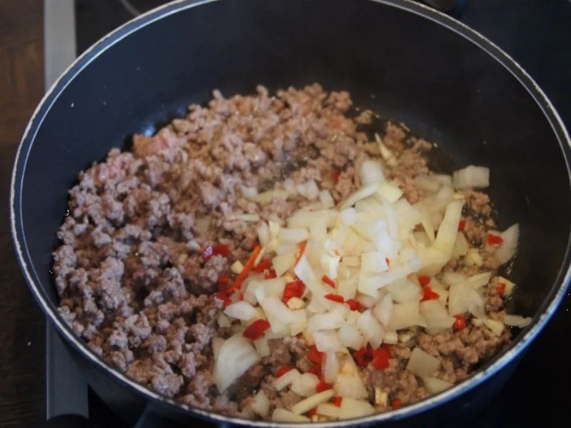 Rezept: Hackfleischsauce mit Drillingen Bild Nr. 569 Hackfleischsauce mit Drillingen - Rezept - Bild Nr. 569