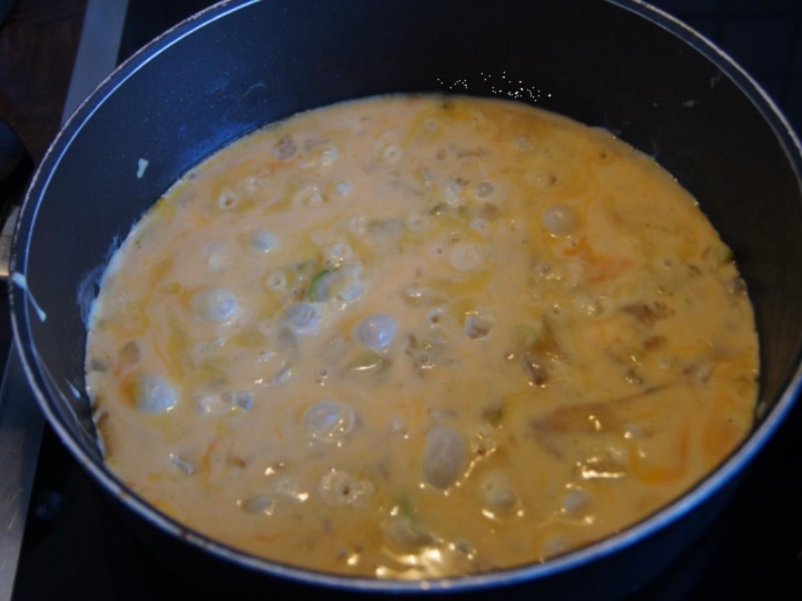 Zucchini Paprika Omelett - einfach - von MausVoh Zucchini Paprika Omelett - einfach - von MausVoh