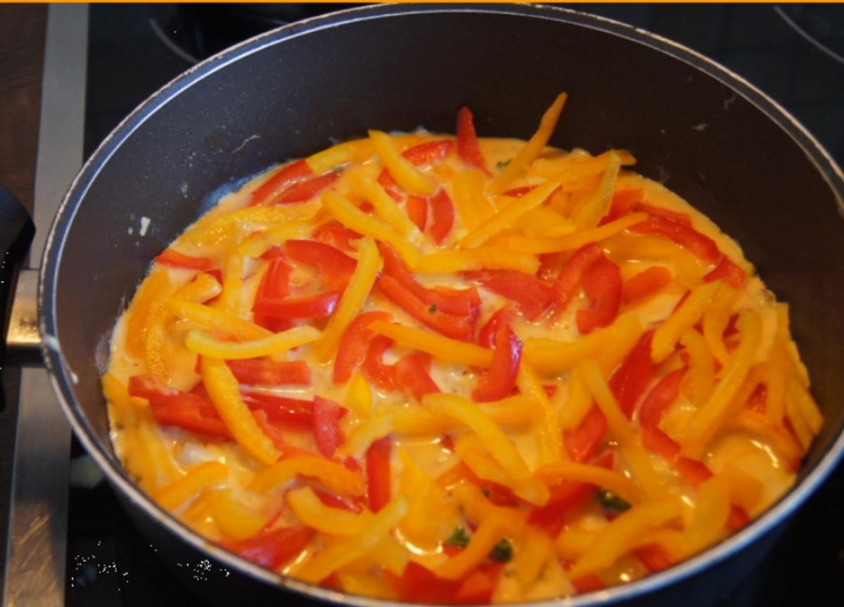 Zucchini-Paprika-Omelett - Rezept - Bild Nr. 570